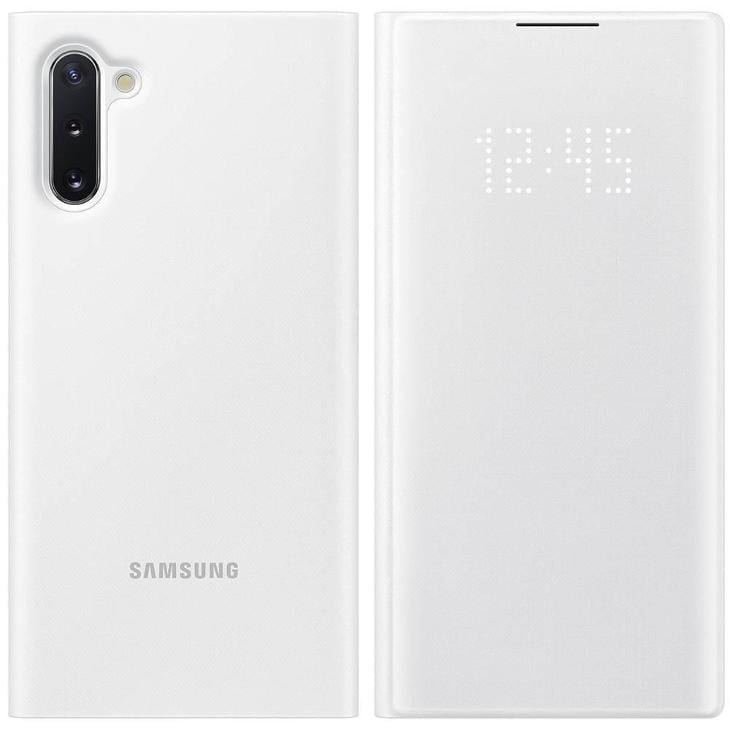 Pouzdro originál Samsung Note 10,Note10 5G N970 bílé LED View nové - undefined