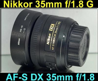 💥 Nikon AF-S Nikkor 35 mm f/1.8 G **DX Pevný lens*35mm 1:1.8** 👍TOP