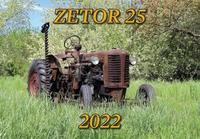 KALENDÁŘE ZETOR 2022 - Historické traktory ZETOR a ZETOR 25