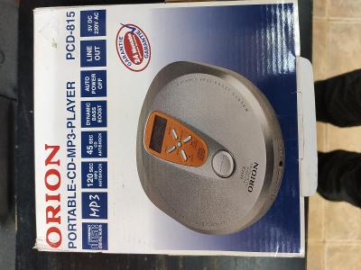 Diskman CD MP3 ORION PCD-815, dva kusy, plně funkční.