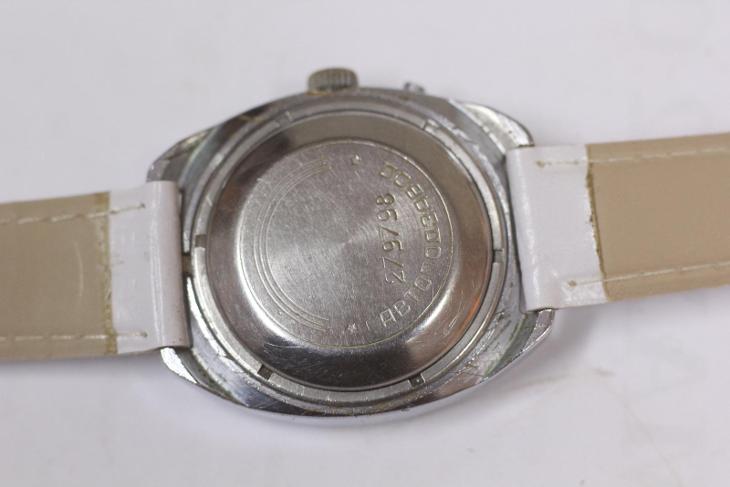 pánské hodinky SLAVA Made in USSR, dvojdatum, automat - Starožitnosti