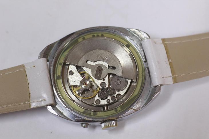 pánské hodinky SLAVA Made in USSR, dvojdatum, automat - Starožitnosti