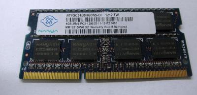 NANYA 4GB 2Rx8 PC3-12800S-11-10-F2.1600 MHz