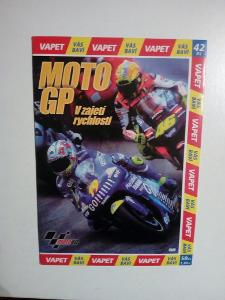 DVD, dokument Moto GP - V zajetí rychlosti