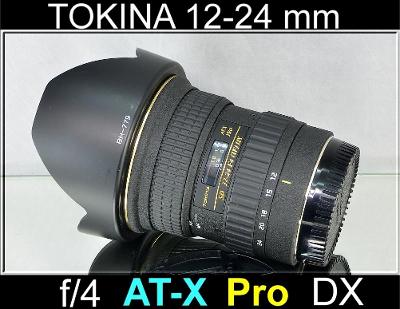 💥 pro Canon - Tokina AT-X Pro SD 12-24mm 1:4**Širokoúhlý*APS-C**👍TOP