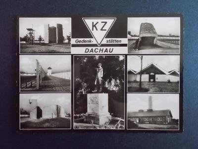 Dachau koncentrační tábor Německé válečné zločiny originál fotografie 