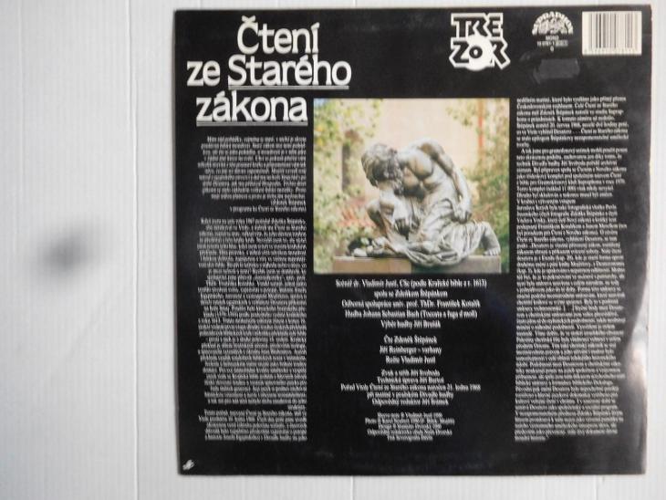LP ČTENÍ ZE STARÉHO ZÁKONA _ SUPRAPHON 1971 - Hudba