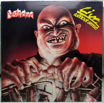 Destruction – Live - Without Sense 1989 Germany press Vinyl LP