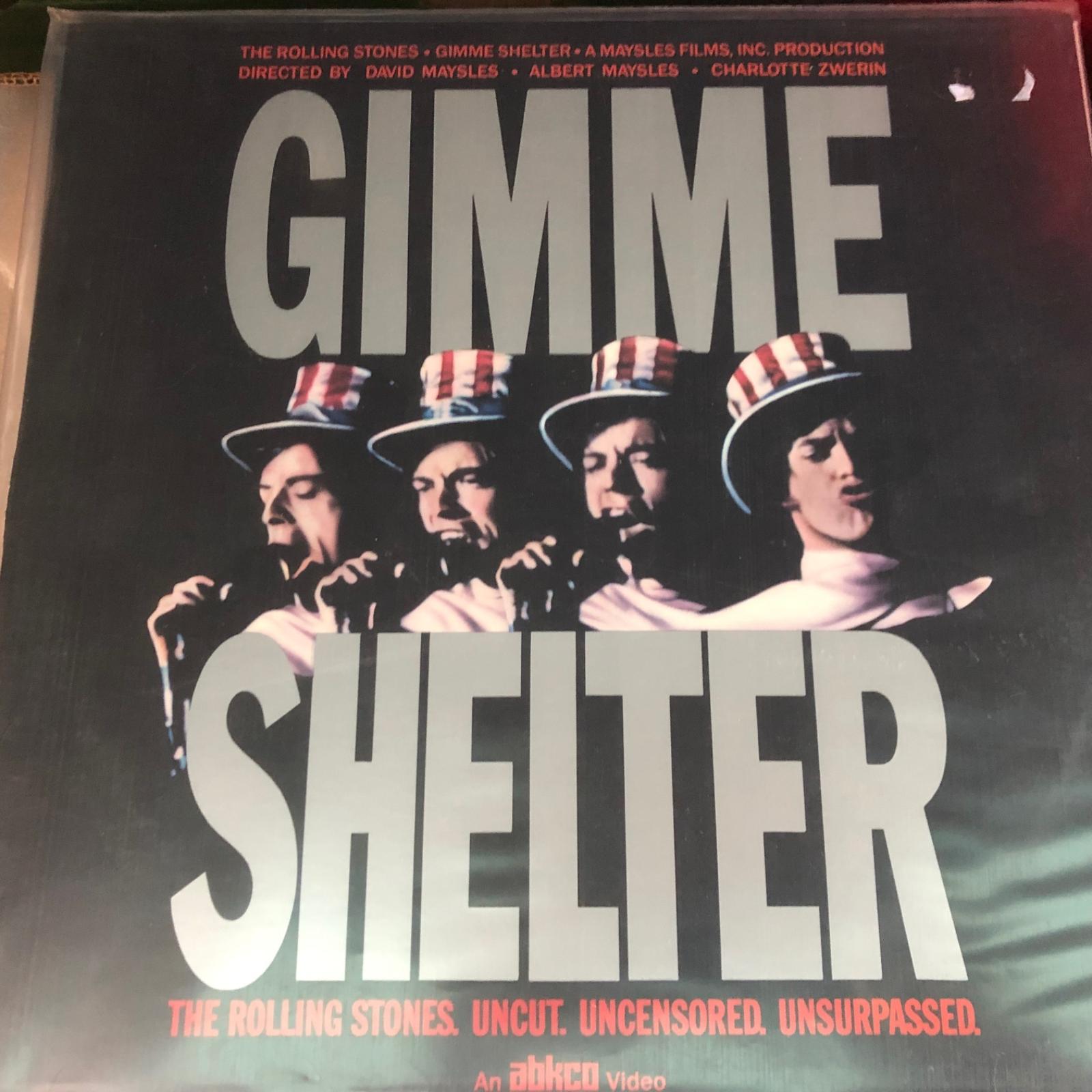 The Rolling Stones ‎– Gimme Shelter - Laserdisc - Japan - undefined