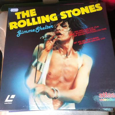 The Rolling Stones ‎– Gimme Shelter - Laserdisc - Vzácný!
