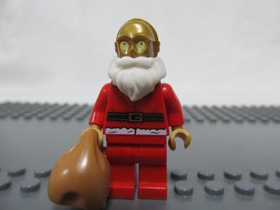 Lego figurka minifigurka STAR WARS 680 - Santa C-3PO 