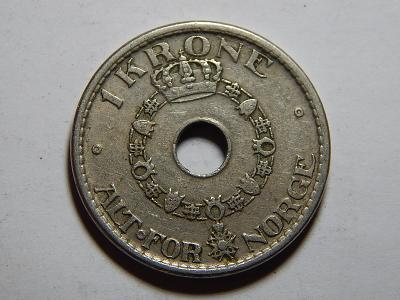 Norsko 1 Krone 1950 XF č24136