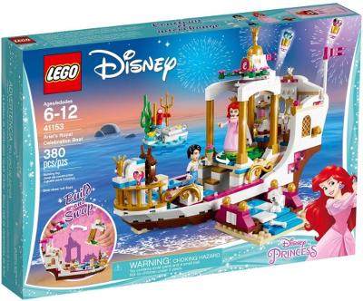 Nerozbalené LEGO Disney 41153 Arielin královský člun na oslavy
