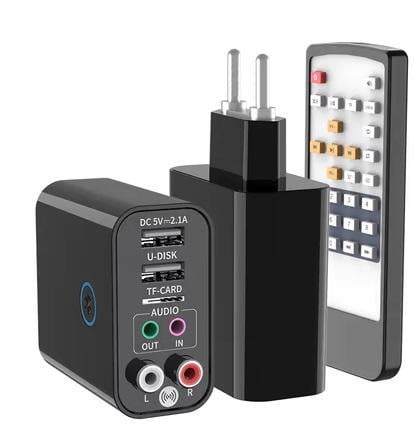 NOVÝ stereo bluetooth 5.0 transmitter přijímač i vysílač, USB, microSD - TV, audio, video