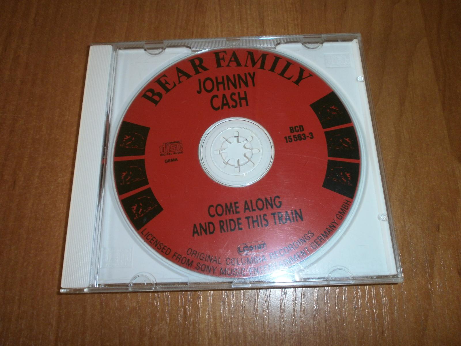 CD JOHNNY CASH : Come along and ride../pouze zadní obal/ - Hudba