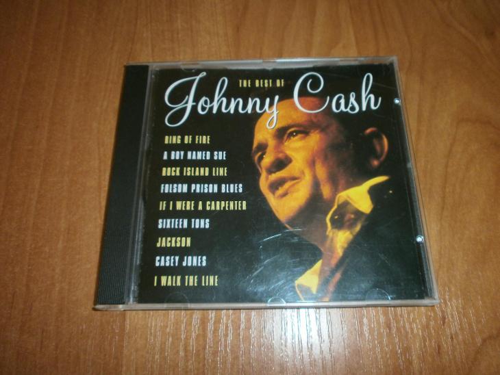 CD JOHNNY CASH :The best of in concert - Hudba na CD