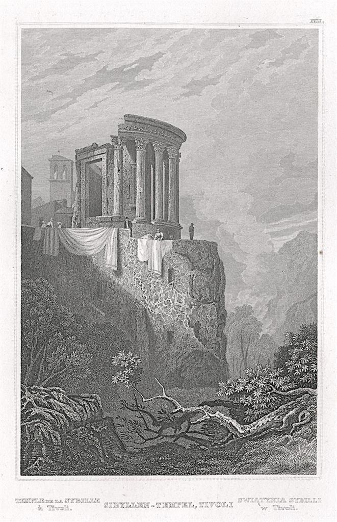 Tivoli, Meyer, oceloryt, 1850 - Antikvariát