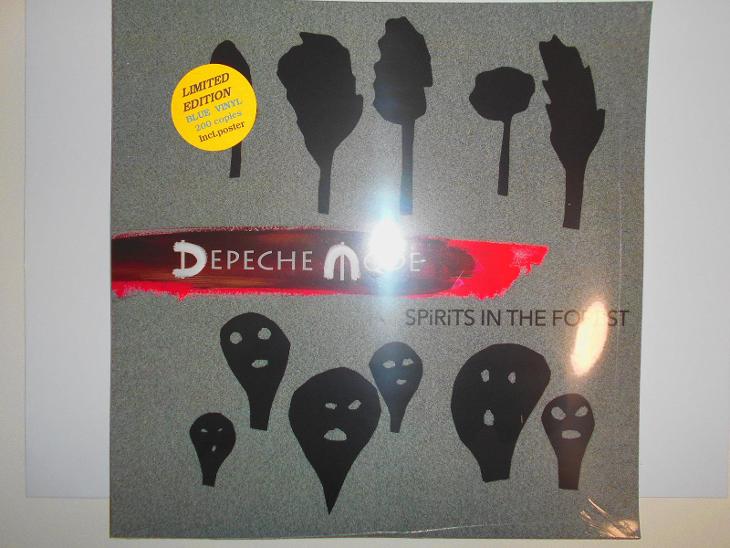 DEPECHE MODE - SPIRITS IN THE FOREST - 3LP - BLUE + BOOKLET ! 		 	