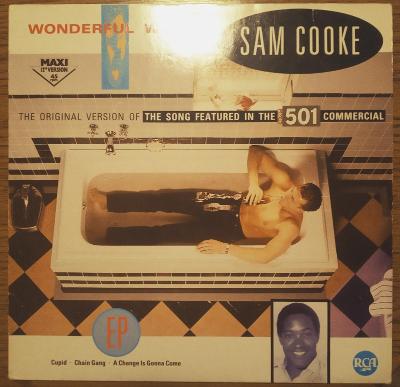 SAM COOKE - Vinyl EP 1986 - Wonderful world