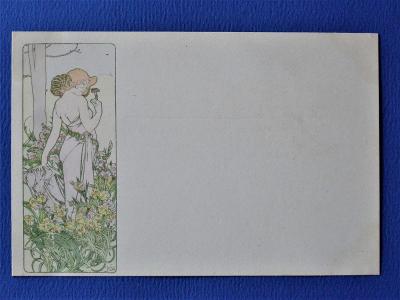 Alphonse Mucha 1900 Champenois Les Fleurs 1