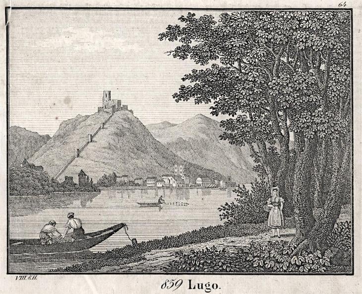 Lugo, Neue, litografie, 1837 - Antikvariát