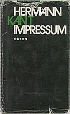 Kant, Hermann: Impressum - Knihy