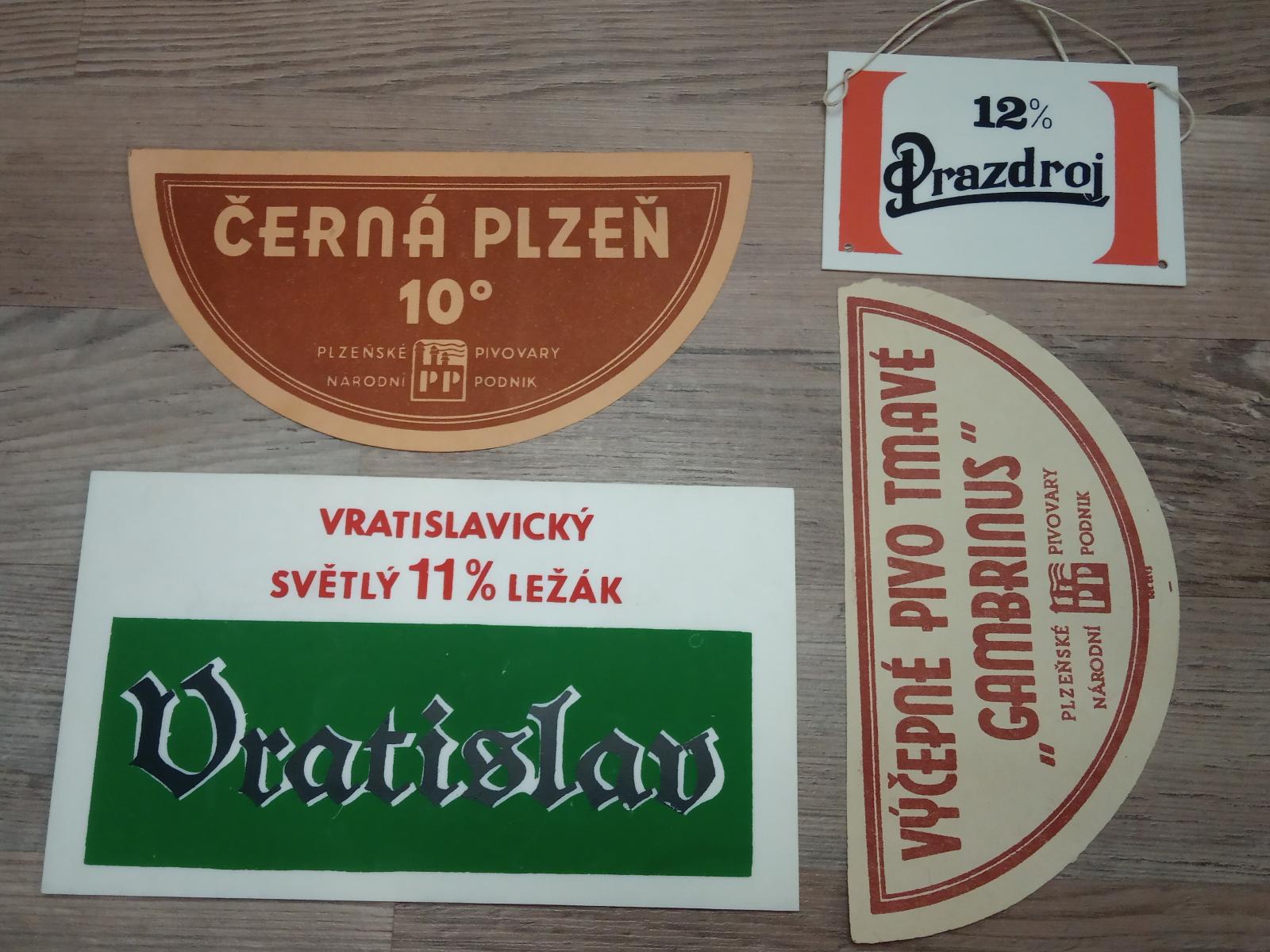 Pivní etikety a cedulky - JZ413 - Pivo a související předměty