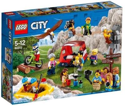 Nerozbalené LEGO City 60202 Sada postav – dobrodružství v přírodě