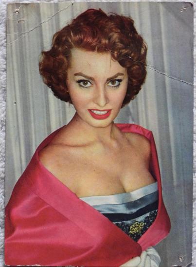 Sophia Loren (VINTAGE POHLEDNICE)