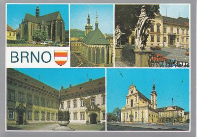 Pohlednice Brno, čistá