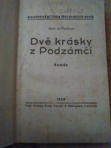 Dve krásky z Podzámčí,1936,Krásná Markéta,1937.