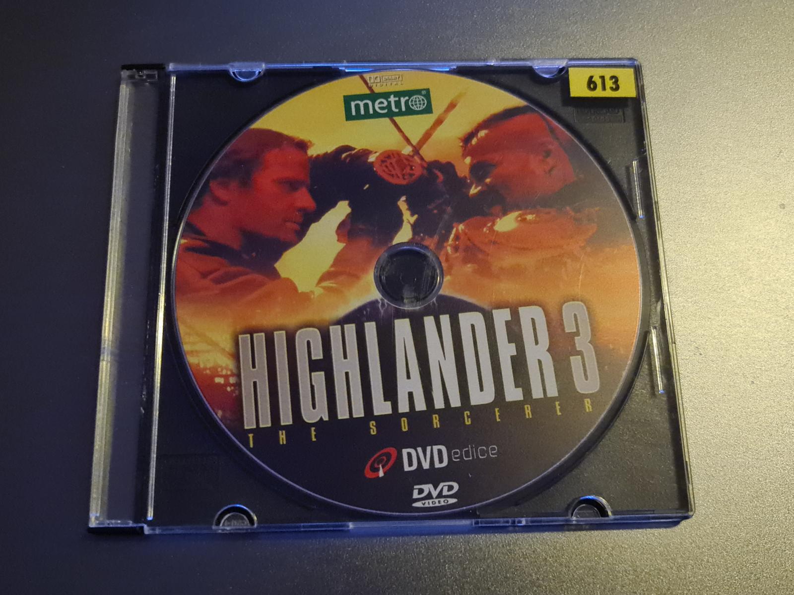 HIGHLANDER 3 (DVD, CZ dabing) Christopher Lambert - Film
