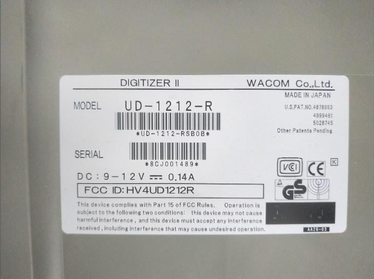 Tablet Wacom UltraPad A4 + stilus (pero) + náhradní hroty + manuál,... - Historické počítače