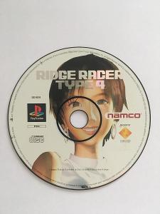 RIDGE RACER TYPE 4 - Závodní hra PS1, PSX, PLAYSTATION