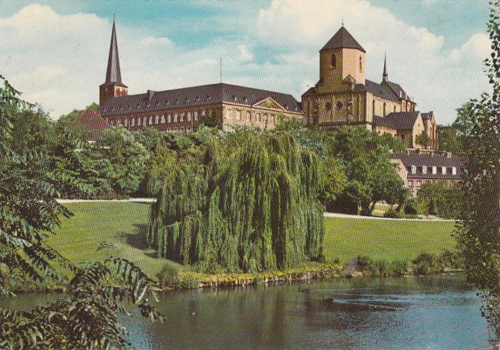 Německo - MÖNCHENGLADBACH - klášter - r. 1964 - Pohlednice