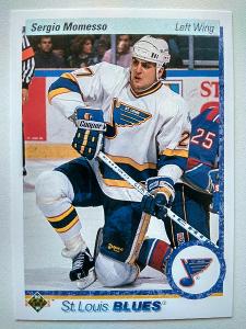 Sergio Momesso #Rookie#19 St. Louis Blues 1990/91 Upper Deck