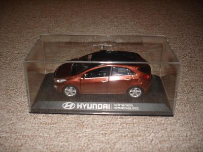 Kovový model Hyundai i30 - poštovné zdarma