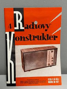 RETRO časopis Rádiový konstruktér 1971