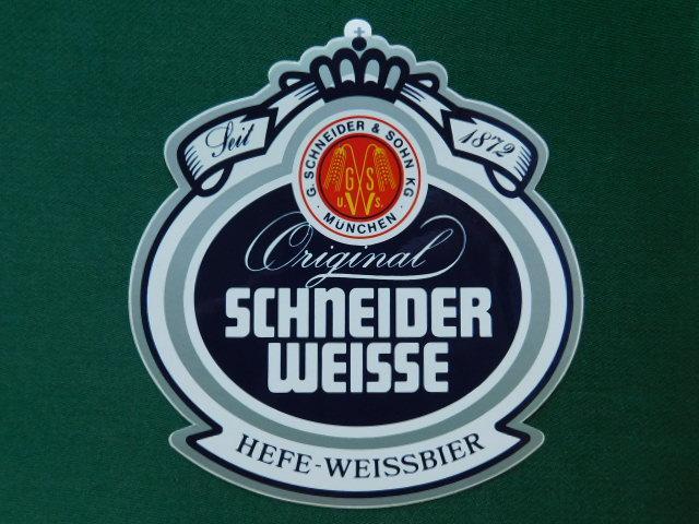 PE - München - G.Schneider & Sohn KG - Německo (Velká PE. - Samolepka) - Pivo a související předměty