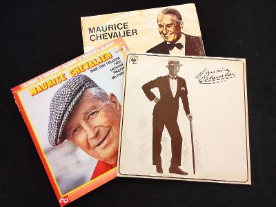 4xLP Maurice Chevalier (dvojalbum a další 2 LP! Paris chanson)