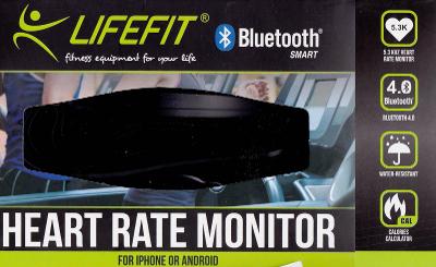 Hrudní pás - měřič tepu LifeFit Bluetooth®. - nový, nepoužitý, záruka