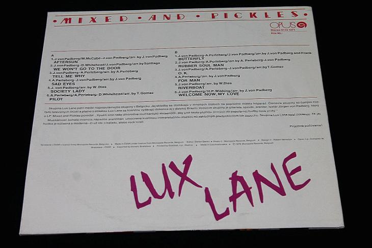 LP - Lux Lane -  Mixed And Pickles  (d8)