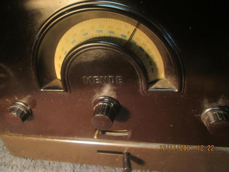 Radio-169 G Mende - Radio H. Mende & Co. GmbH, Dresden 1931/1932 !!!! - Starožitná rádia a technika