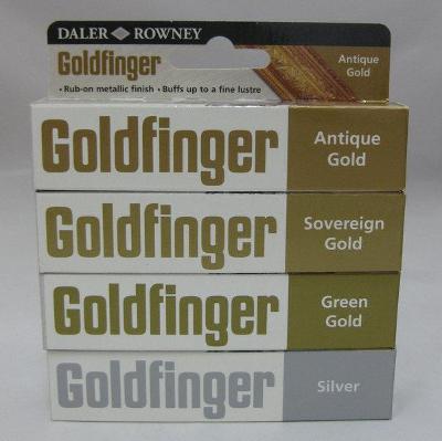 Goldfinger metalická pasta - 22 ml - 5 druhov