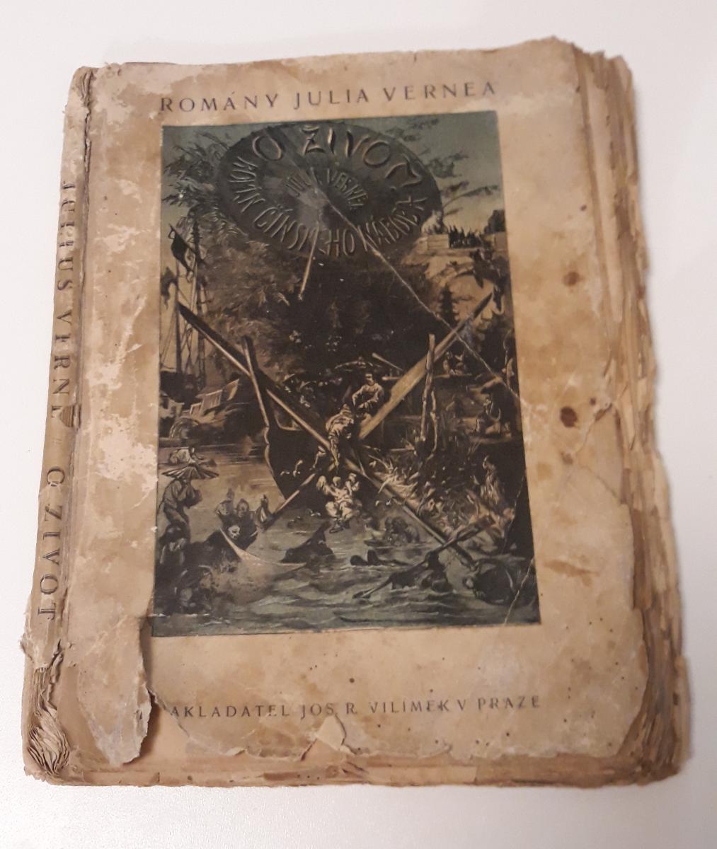J.Verne - O Život , originál brož  - Knihy a časopisy