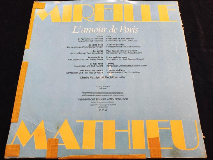 Mireille Mathieu - L'amour de Paris
