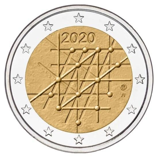 2€ Finsko 2020 Turku - Sběratelství