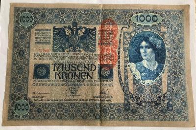 Rakousko-Uhersko 1000 korun/ kronen 1902