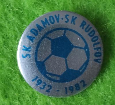 FOTBAL-SK ADAMOV-SK RUDOLFOV 1932-1982