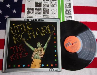 🏁 LP: LITTLE RICHARD - THE KING, jako nová MINT! West Germany ℗1970